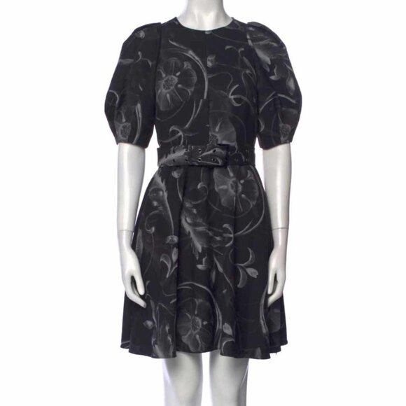 Ted Baker Floral Print Mini Dress Size: S